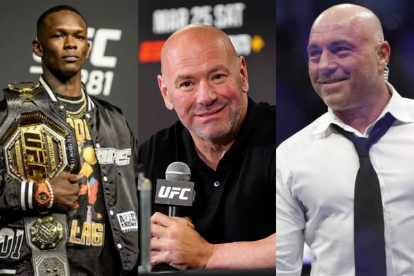 israel adesanya joe rogan dana white imago (1)