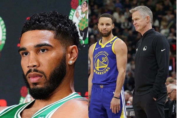 jayson tatum stephen curry and steve kerr