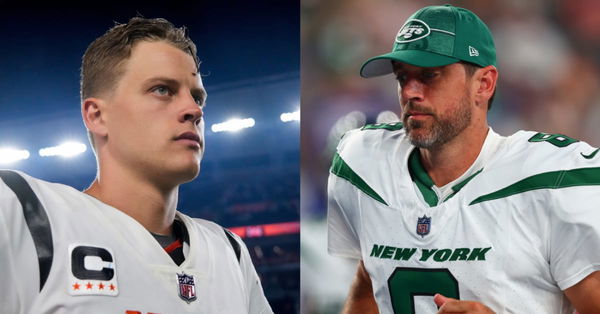 Aaron Rodgers and Joe Burrow