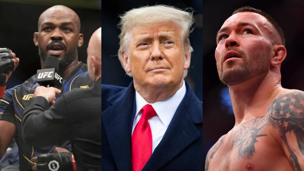 Jon Jones, Donald Trump, Colby Covington