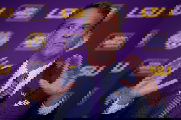 NCAA Football: Louisiana State Head Coach Lane Kiffin Introductory Press Conference