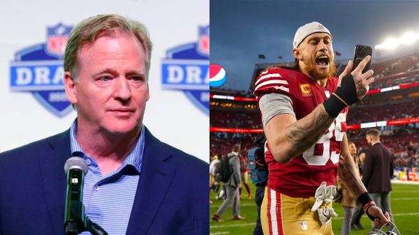 George Kittle-Roger Goodell