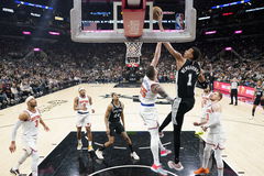 NBA: New York Knicks at San Antonio Spurs