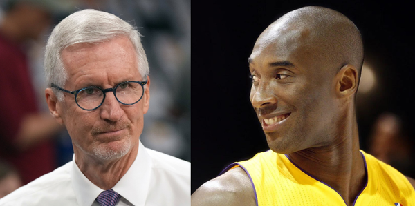 Mike Breen (L) and Kobe Bryant (R) Collage