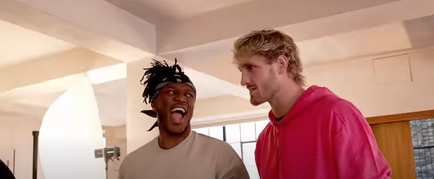 KSI lets hair down after Logan Paul fight on swanky Vegas night