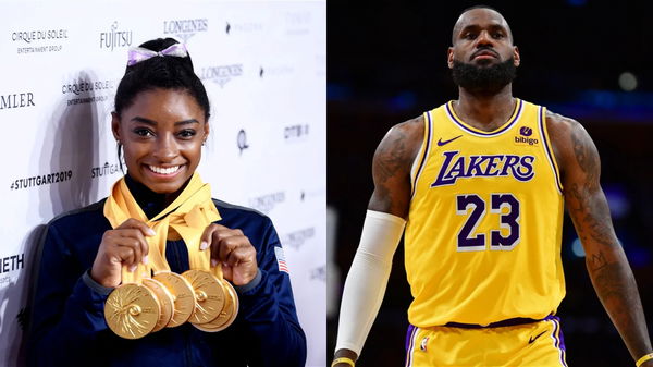 lebron james and simone biles