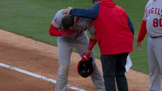 Angels Star Sparks Panic After Scary On-Field Accident Forces Emergency Exit