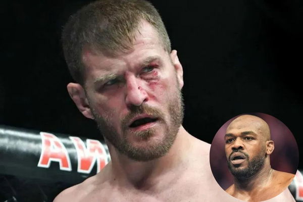 Stipe Miocic and Jon Jones