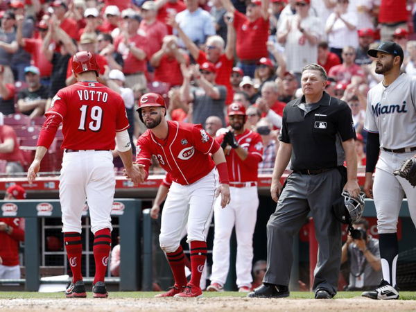 Miami Marlins v Cincinnati Reds