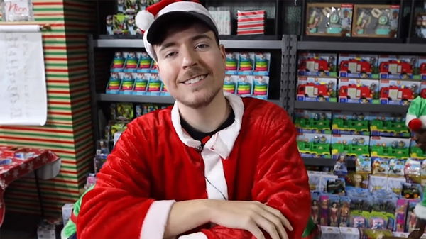 mrbeast christmas image