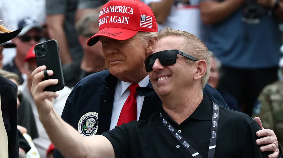 Donald Trump Issues Moving Message of Condolence for NASCAR’s Greg Biffle & Family During North Carolina Address