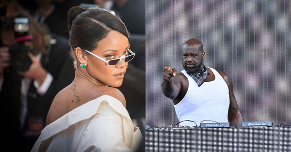 Shaquille O&#8217;Neal and Rihanna