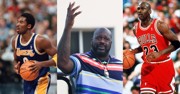 Kobe Bryant, Shaquille O&#8217;Neal, Michael Jordan