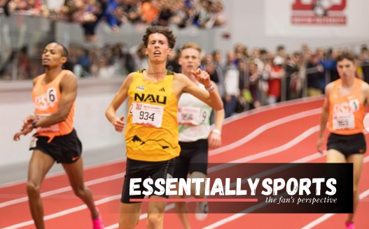 Despite Coming in 3rd, NAU’s Nico Young Pens His Name in Track and