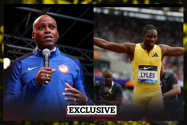 noah lyles carl lewis