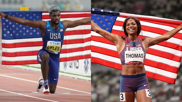 noah lyles gabby thomas