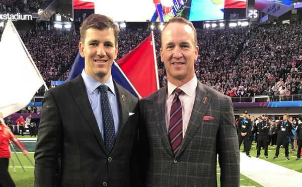 Peyton Manning pays up on Ole Miss-Tennessee bet to Eli, rocks Rebels  jersey during MNF 