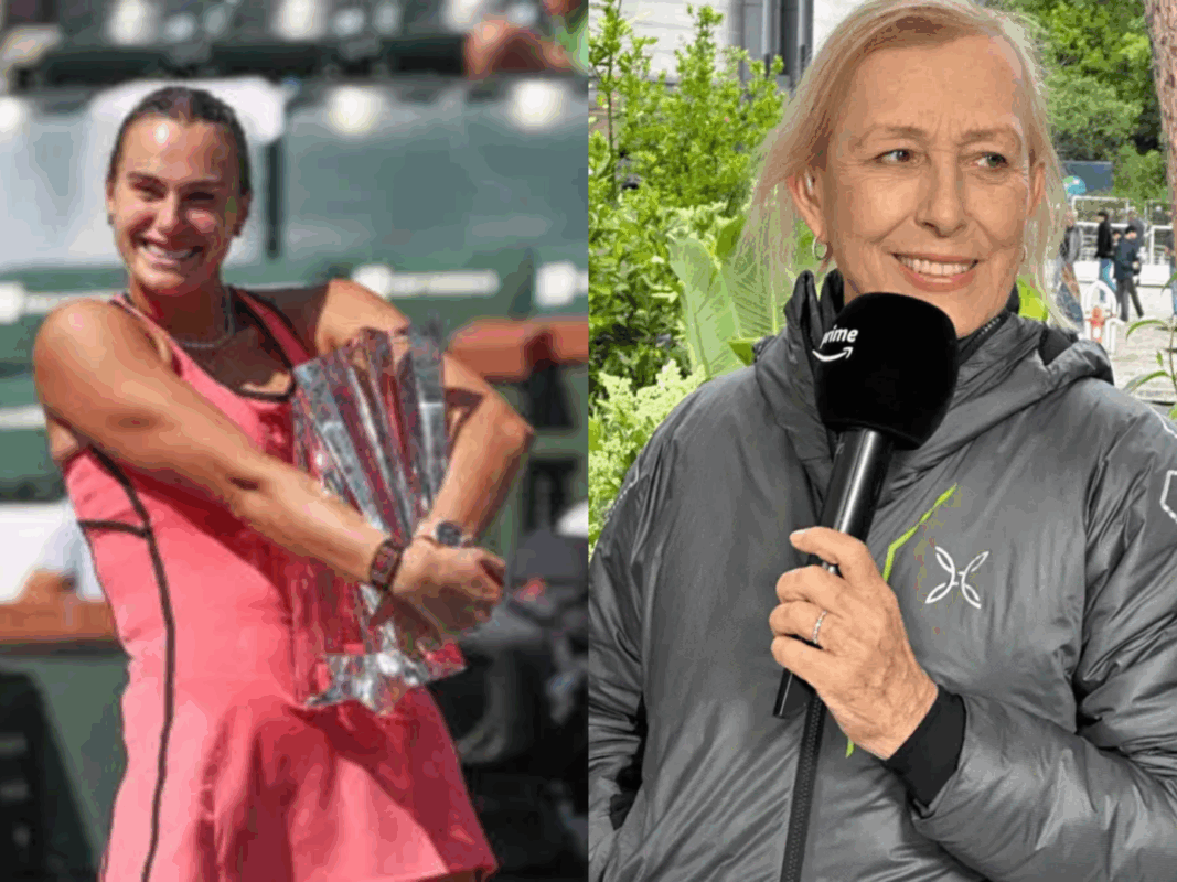 Martina Navratilova Dishes Honest Reaction as Aryna Sabalenka Creates History at Miami Open