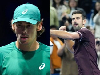 Alex de Minaur, Novak Djokovic