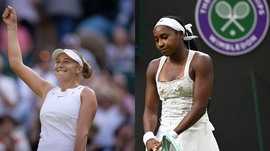 Coco Gauff and Amanda Anisimova