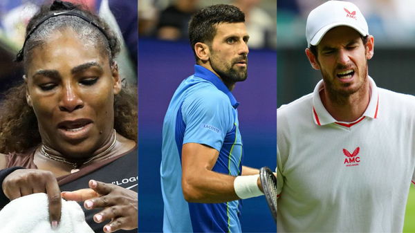 Serena Williams, Novak Djokovic, Andy Murray