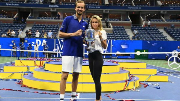 Daniil Medvedev and Daria Medvedeva