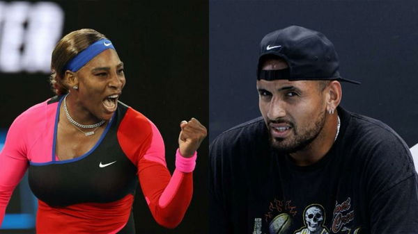 Serena Williams and Nick Kyrgios