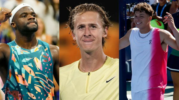 Frances Tiafoe, Sebastian Korda and Ben Shelton