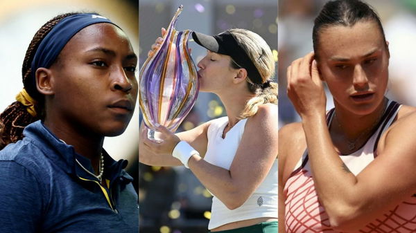 Coco Gauff, Aryna Sabalenka, Danielle Colllins