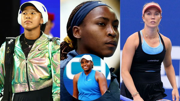 Danielle Collins, Coco Gauff, and Naomi Osaka , Taylor Townsend