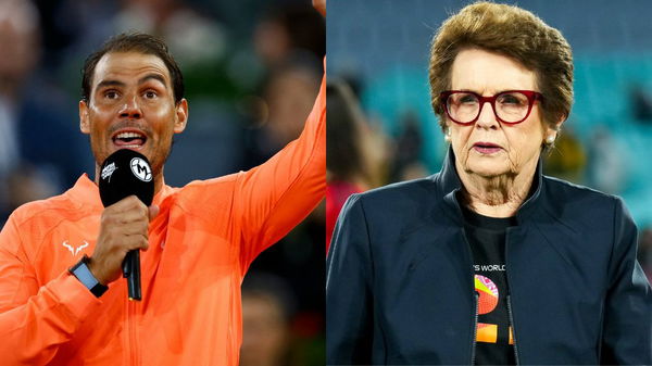 Rafael Nadal and Billie Jean King