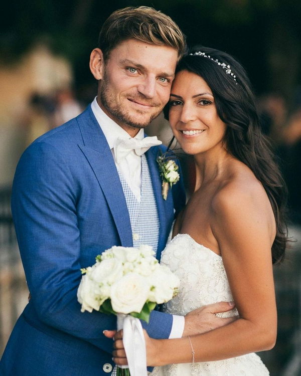 David Goffin and Stephanie Tuccitto