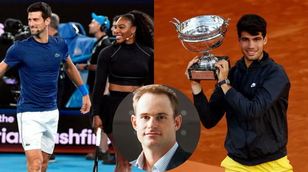 Serena Williams, Novak Djokovic, Andy Roddick, Carlos Alcaraz