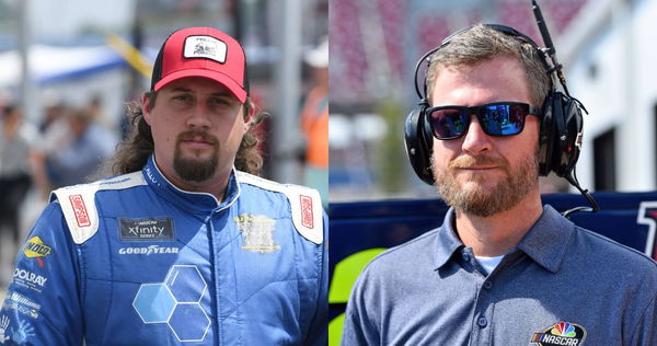 Josh Williams and Dale Earnhardt Jr