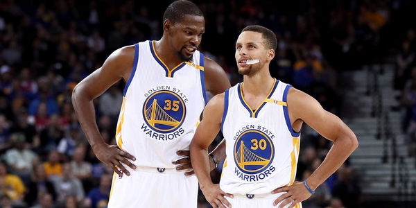 Kevin Durant and Stephen Curry