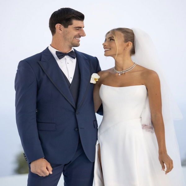 Thibaut Courtois and wife