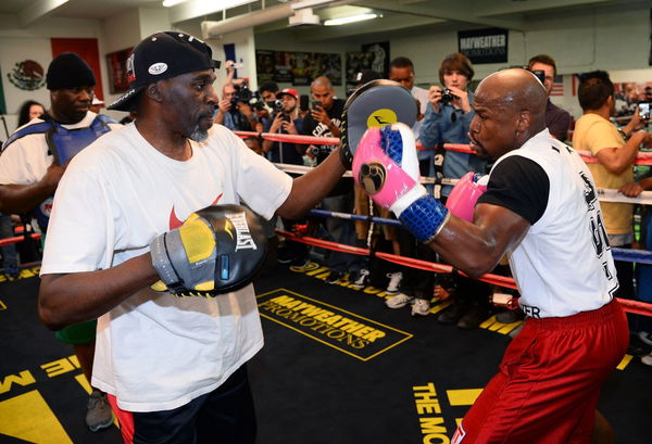 Floyd Mayweather Jr. Media Workout