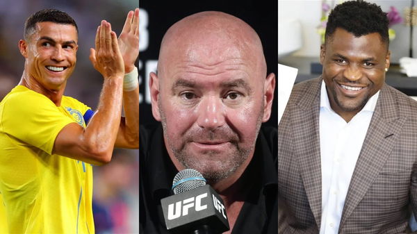 ronaldo dana white francis ngannou imago