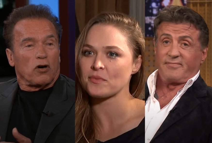Stallone And Ronda Rousey “You Don’t Expect Pretty Girls to Be Able to Kick B*tt” – Arnold ...