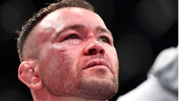 sad Colby Covington