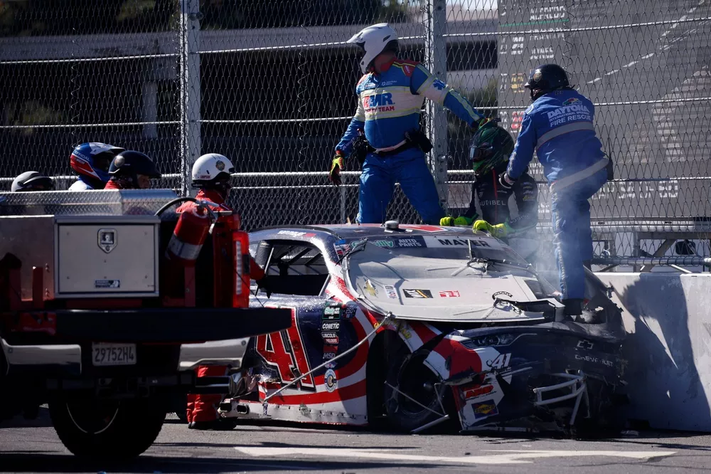 Catastrophe Strikes San Diego As Scary Wreck Breaches NASCAR Safety Limits