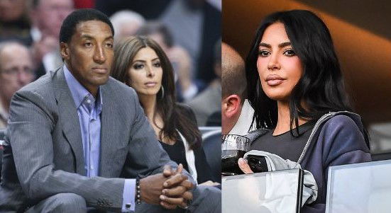 Scottie Pippen, Larsa Pippen and Kim Kardashian