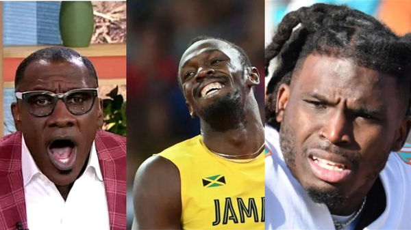 shannon sharpe usain bolt tyreek hill