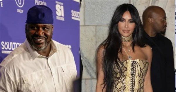 shaquille o&#8217;neal-kim kardashian