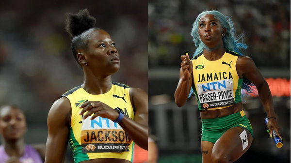 shericka jackson shelly-ann fraser-pryce