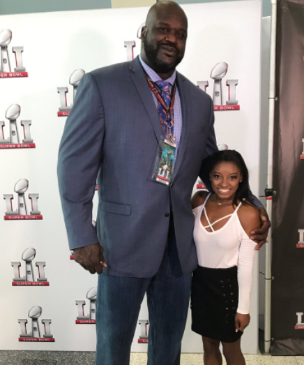 simone biles and shaquille o&#8217;neal