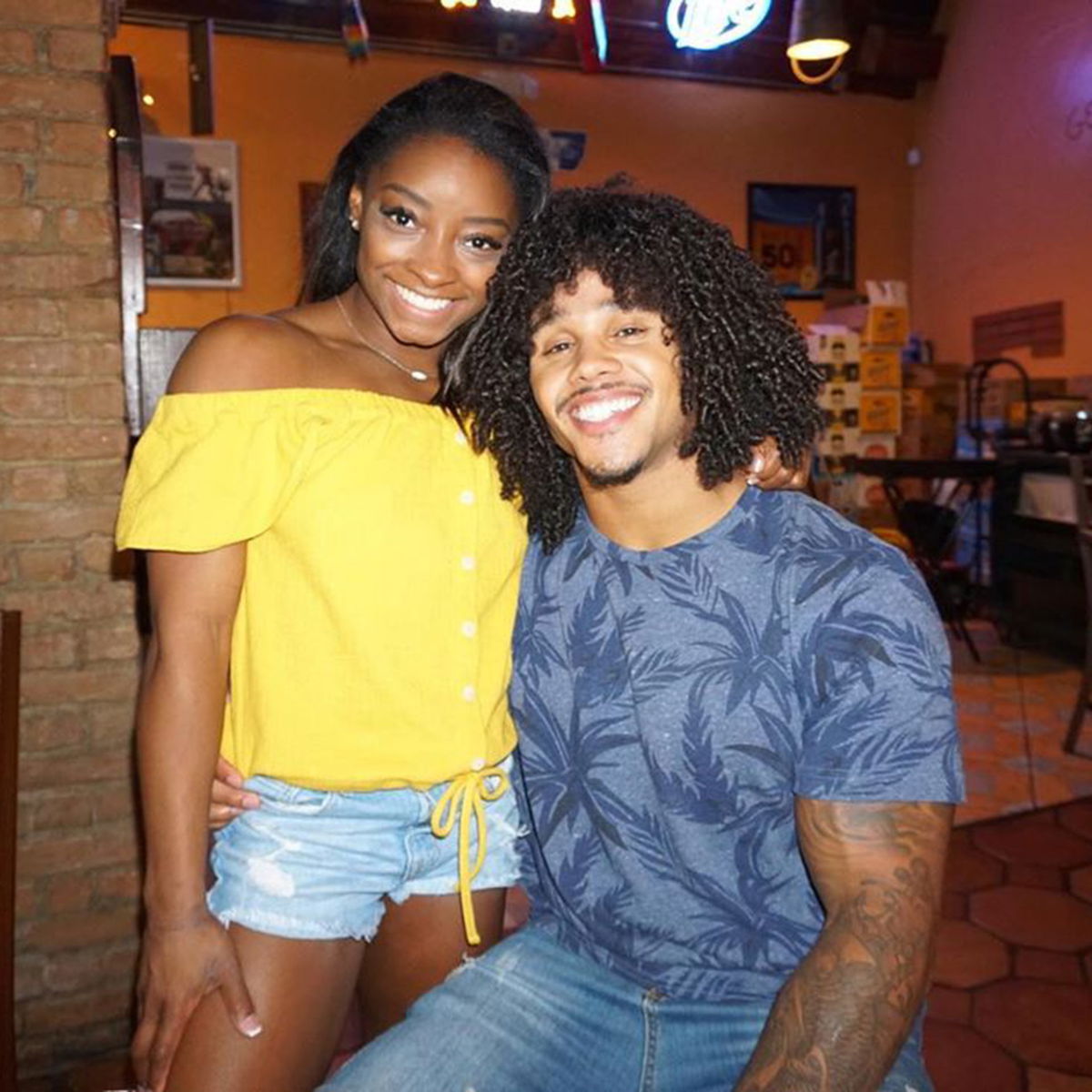 Simone Biles' Millionaire Exboyfriend Was Forced to Give Up His WWE