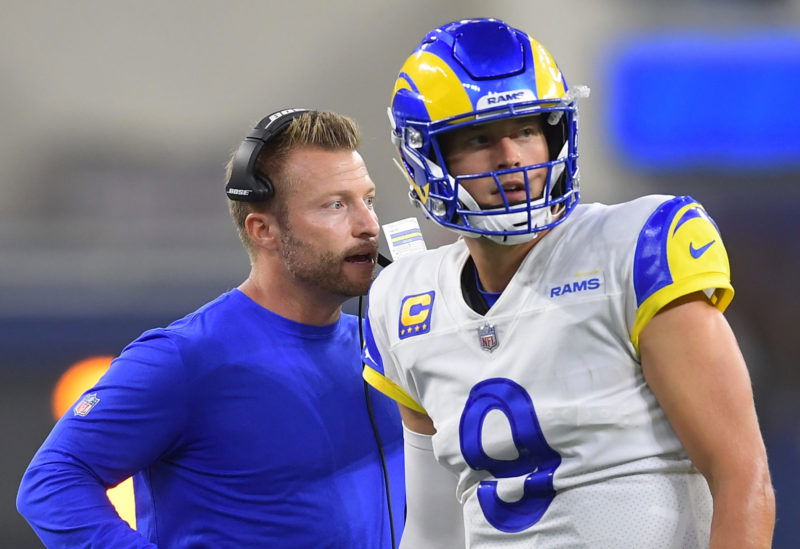 'He's Gifted' - LA Rams Head Coach Sean Mcvay Over the Moon After Matthew  Stafford's Debut Outing - EssentiallySports
