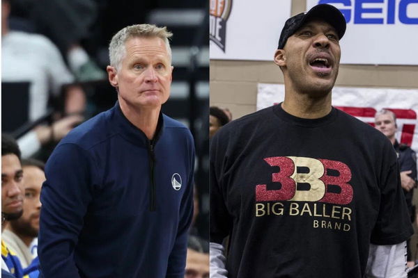 steve kerr and lavar ball