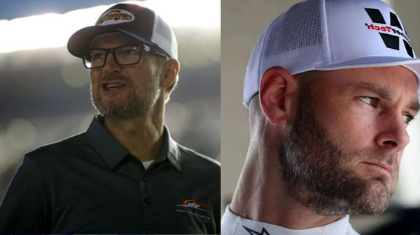 Dale Earnhardt Jr. and Shane van Gisbergen